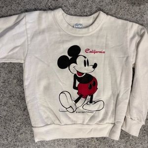 Vintage kids Mickey Mouse Sweatshirt; No stains or rips.